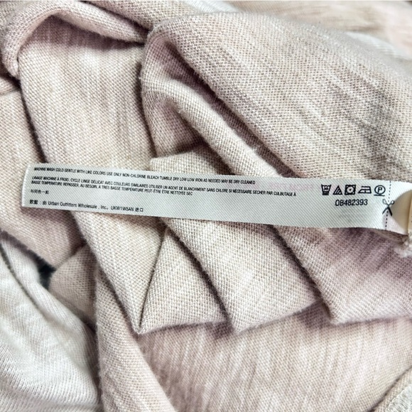 FREE PEOPLE Beach Cocoon Tunic Sweater XS|S Oatmeal Slouchy Boho Casual - Picture 14 of 14